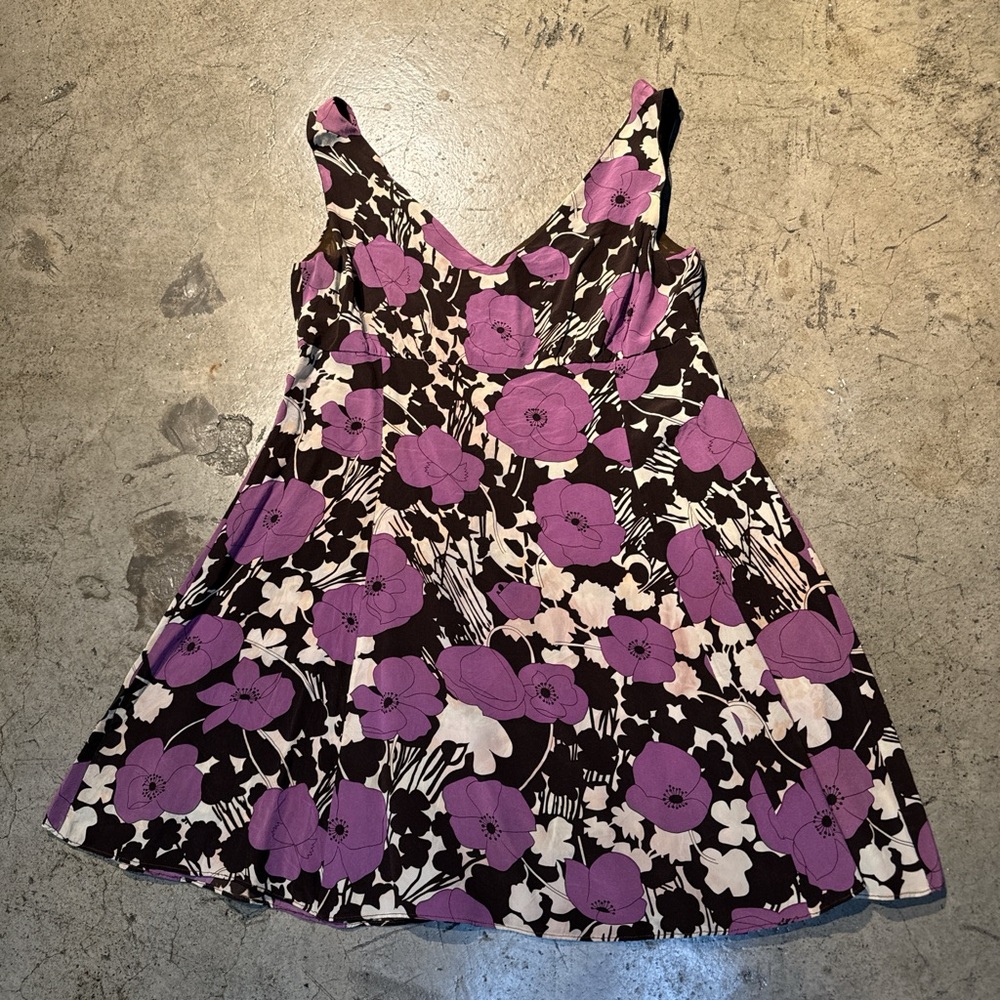 Abiferrin Fit and flare floral dress size M wedding guest